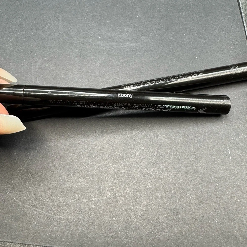 NWT Set of 2 Mally Evercolor Liquid Liner- Ebony Color- No box